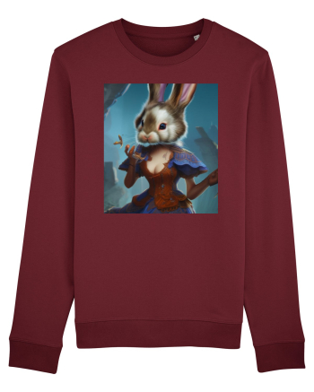 rabbit lady Burgundy