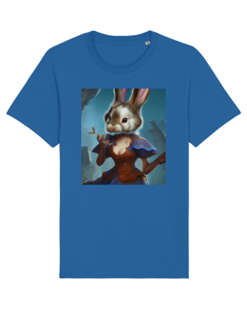 rabbit lady Royal Blue