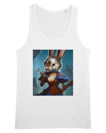 rabbit lady White