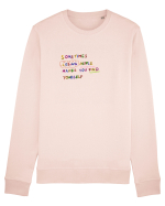 sometimes losing pe Bluză mânecă lungă Unisex Rise