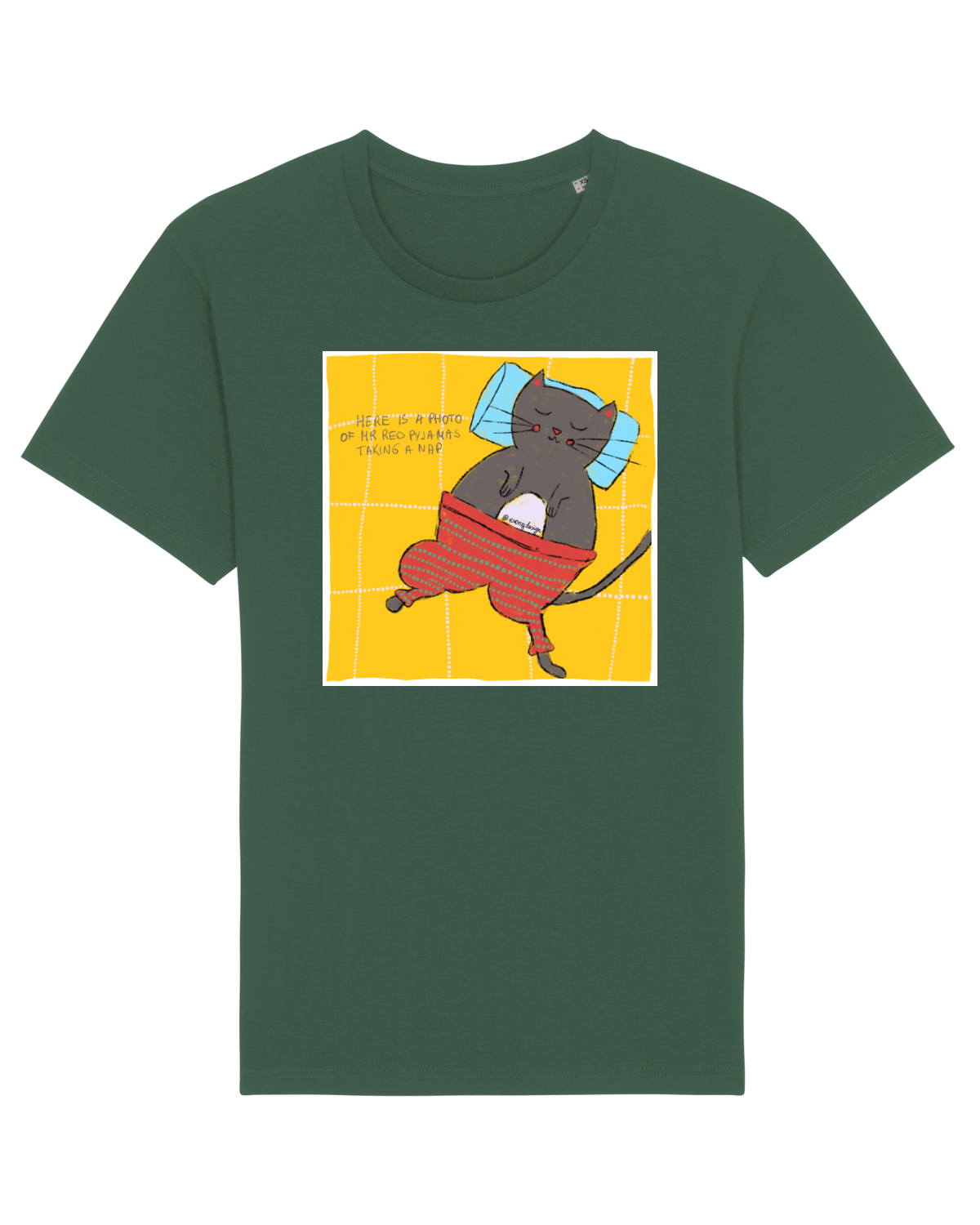 Tricou mânecă scurtă Unisex Rocker Bottle Green