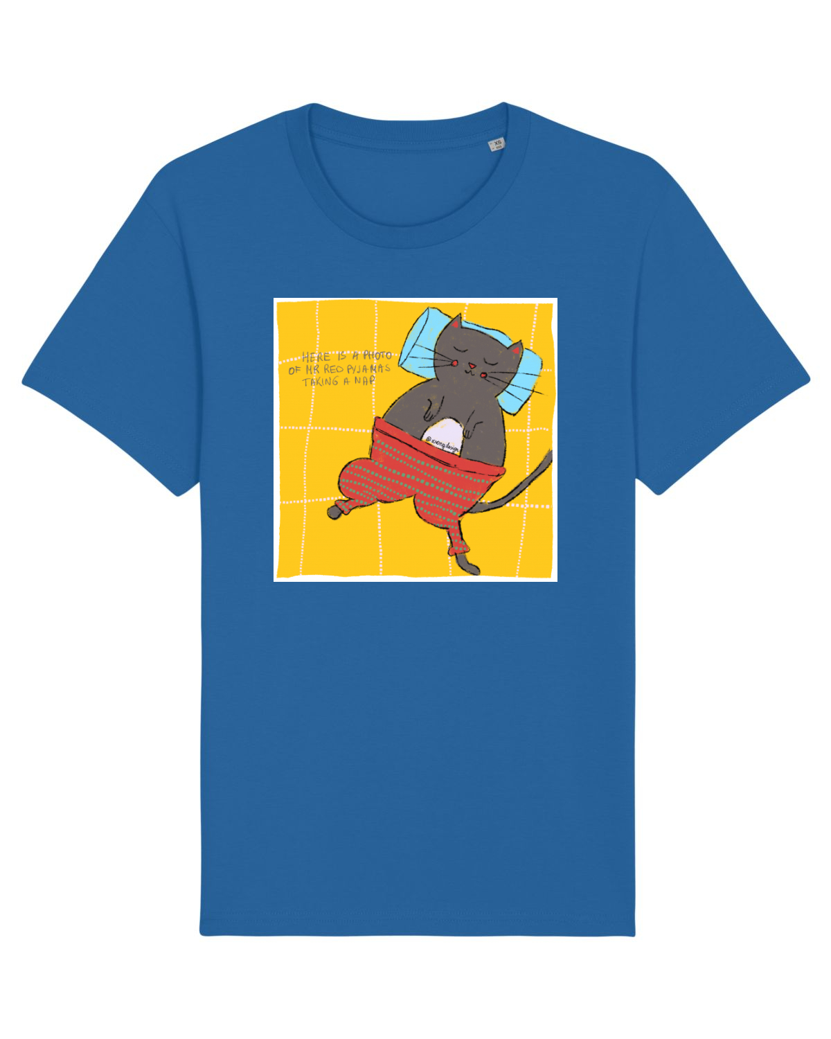 Tricou mânecă scurtă Unisex Rocker Royal Blue