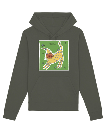 portrait of a cosmic cat Khaki