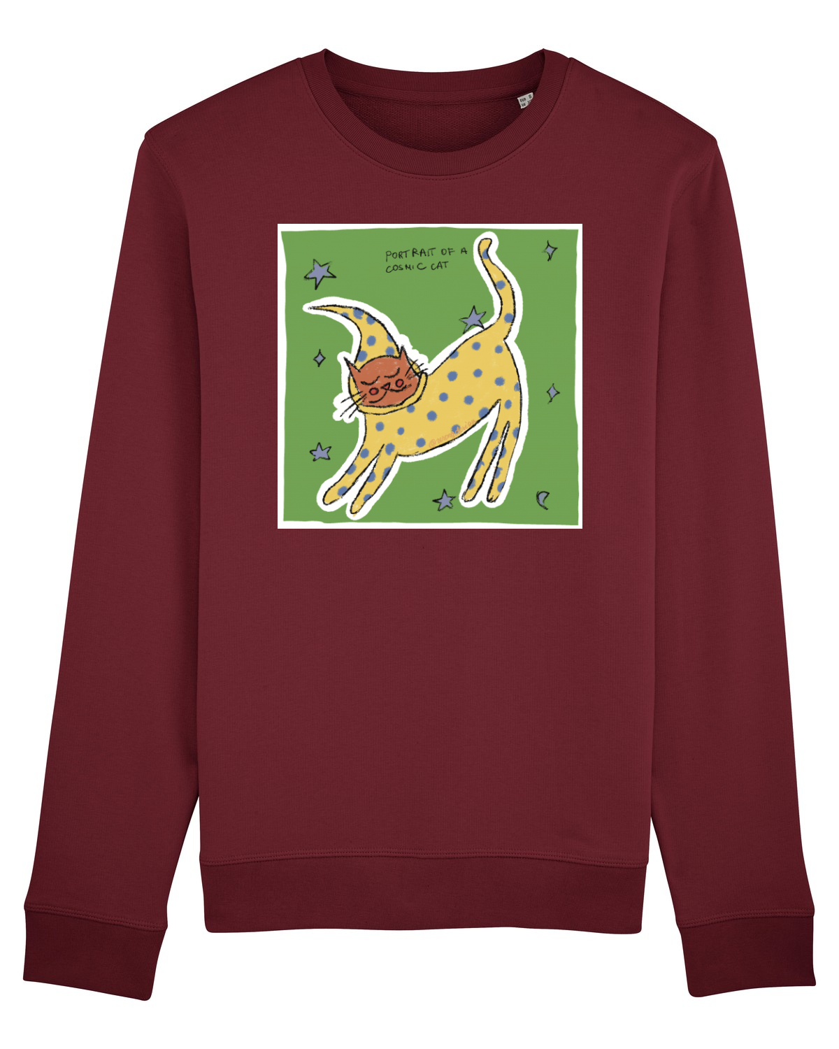 Bluză mânecă lungă Unisex Rise Burgundy