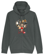 Love mode ON Hanorac cu fermoar Unisex Connector