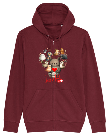 Love mode ON Burgundy
