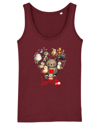 Love mode ON Burgundy