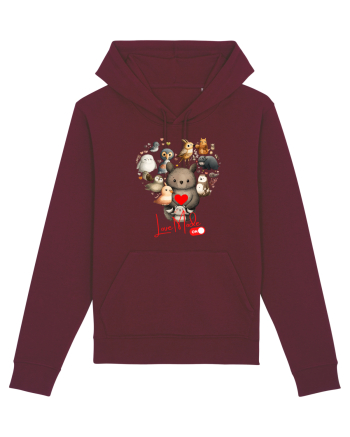 Love mode ON Burgundy