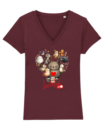 Love mode ON Burgundy