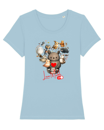 Love mode ON Sky Blue
