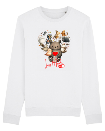Love mode ON White