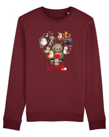 Love mode ON Burgundy