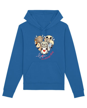 Love is a strange thing Royal Blue