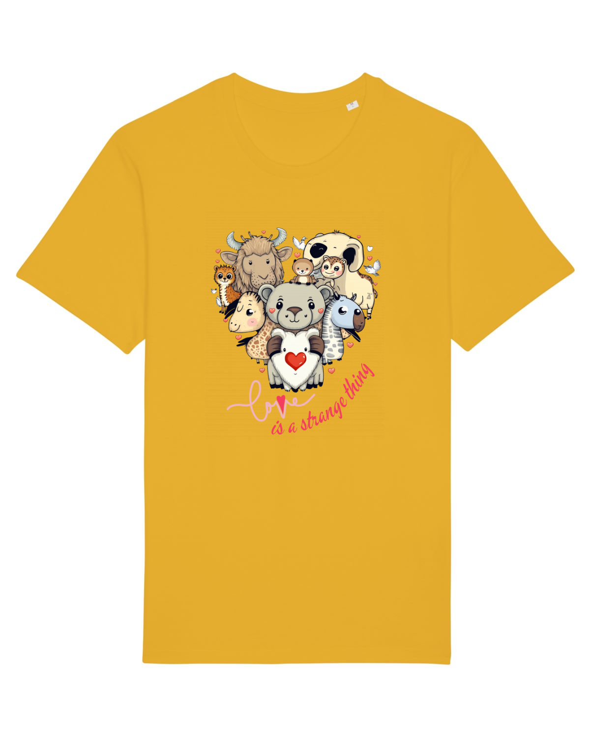 Tricou mânecă scurtă Unisex Rocker Spectra Yellow