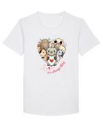 Love is a strange thing Tricou mânecă scurtă guler larg Bărbat Skater