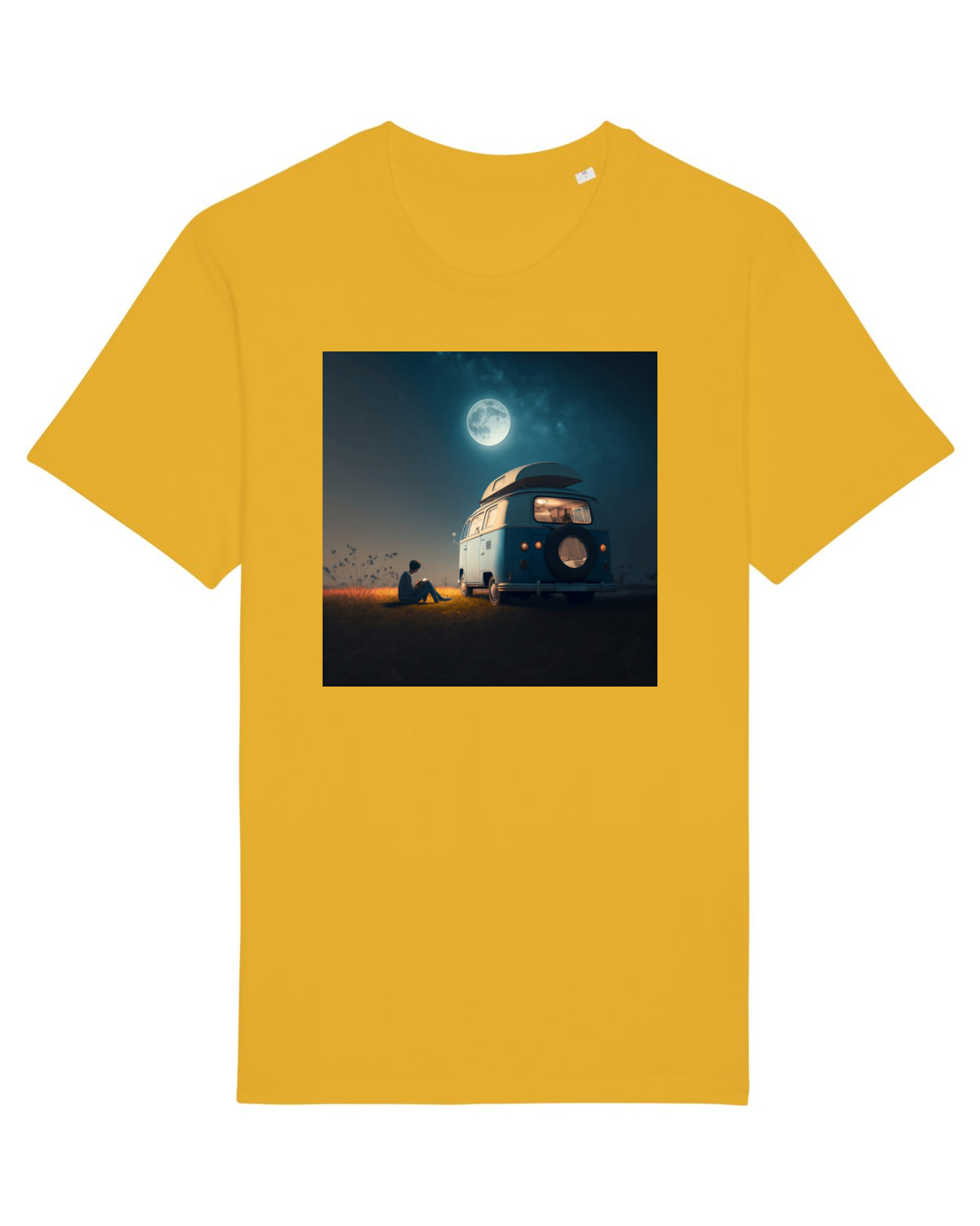Tricou mânecă scurtă Unisex Rocker Spectra Yellow