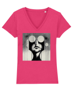 The watcher Tricou mânecă scurtă guler V Damă Evoker