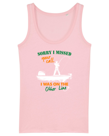 I was on the other line Cotton Pink