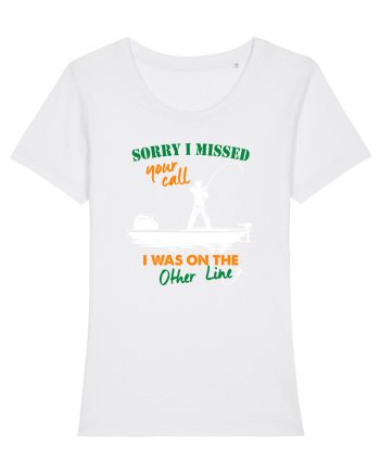 I was on the other line White