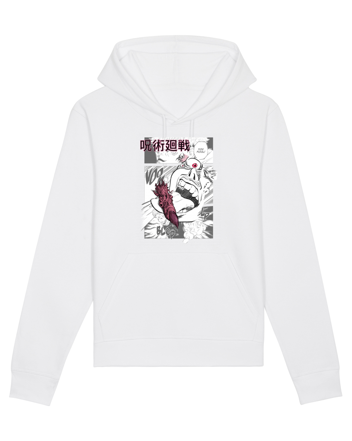 Hanorac Unisex Drummer White
