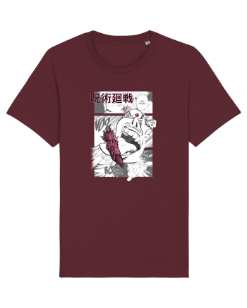 Yuji - Anime - Ilustratie Manga Burgundy