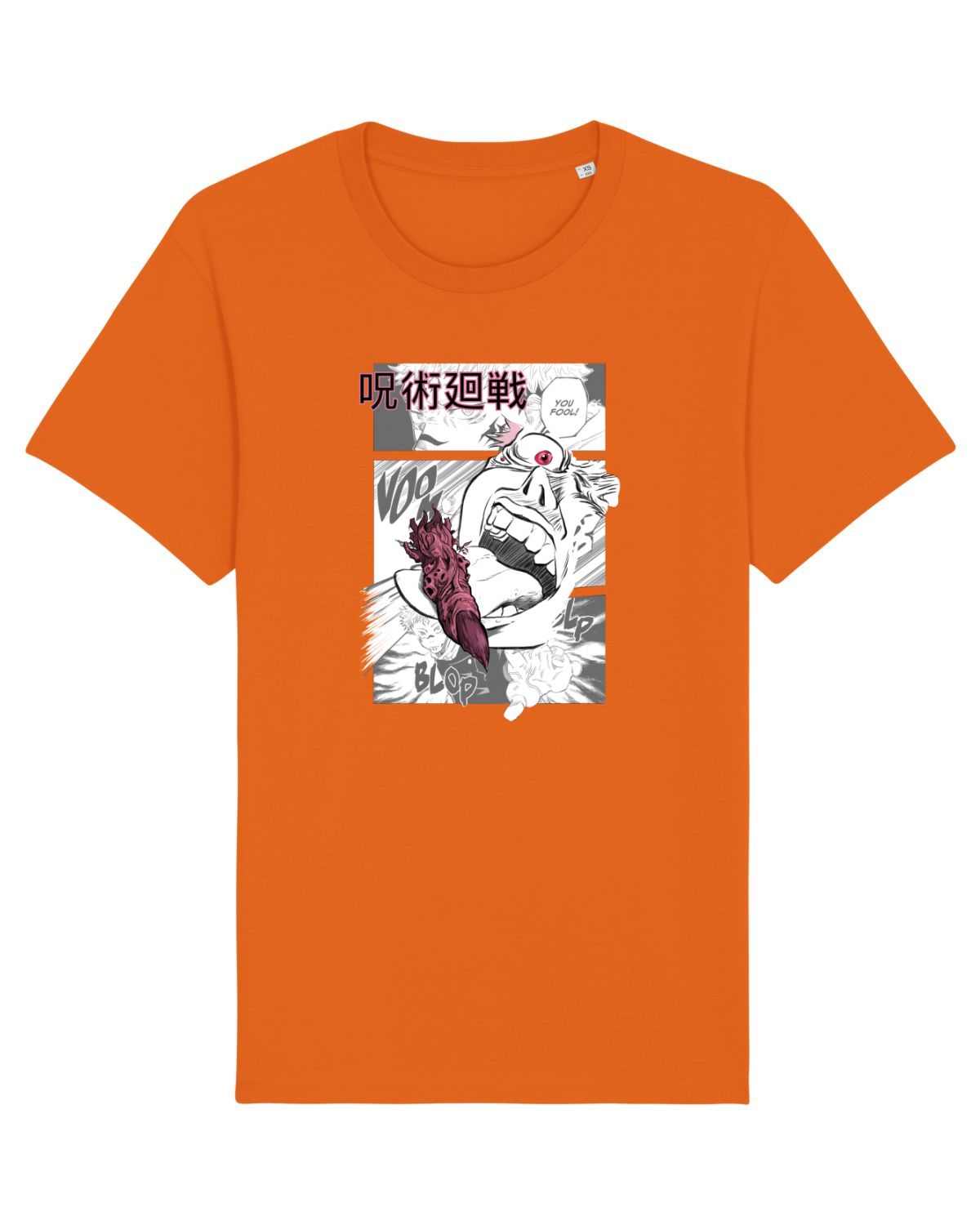 Tricou mânecă scurtă Unisex Rocker Bright Orange