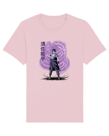 Sasuke - Anime - Ilustratie Cotton Pink
