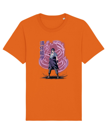 Sasuke - Anime - Ilustratie Bright Orange