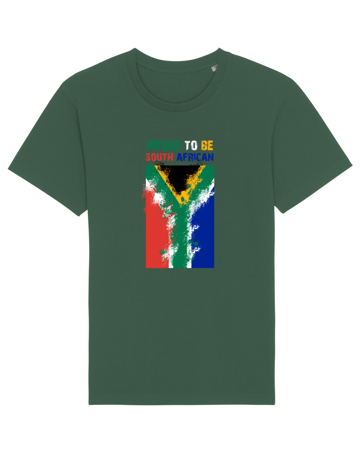 Tricou mânecă scurtă Unisex Rocker Bottle Green