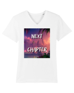 next chapter Tricou mânecă scurtă guler V Bărbat Presenter