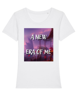 A NEW ERA OF ME Tricou mânecă scurtă guler larg fitted Damă Expresser