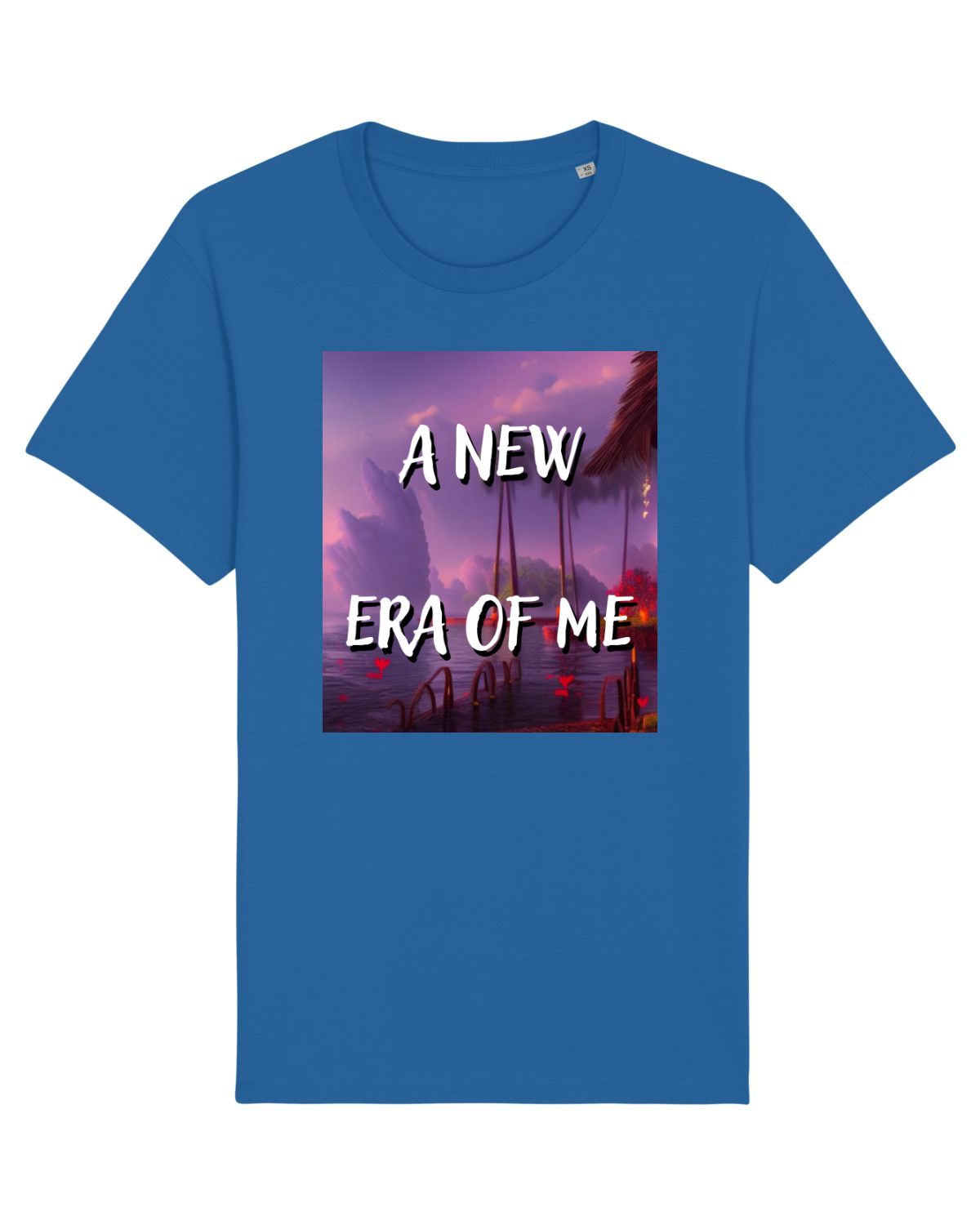 Tricou mânecă scurtă Unisex Rocker Royal Blue