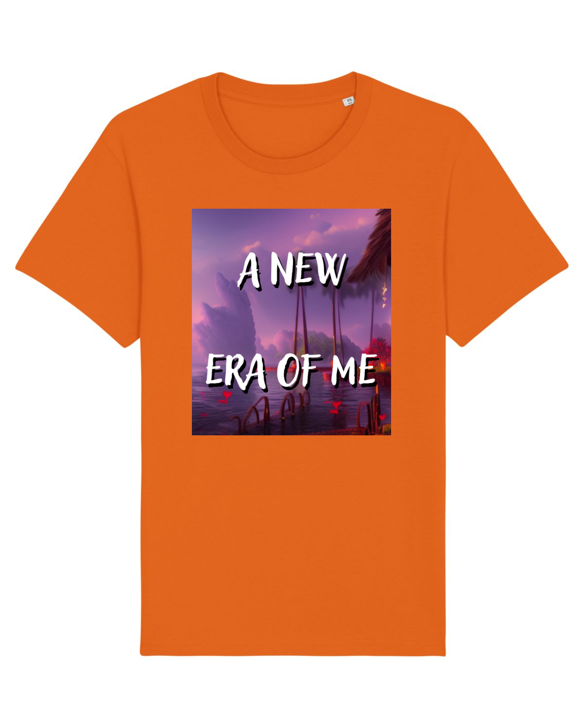 Tricou mânecă scurtă Unisex Rocker Bright Orange