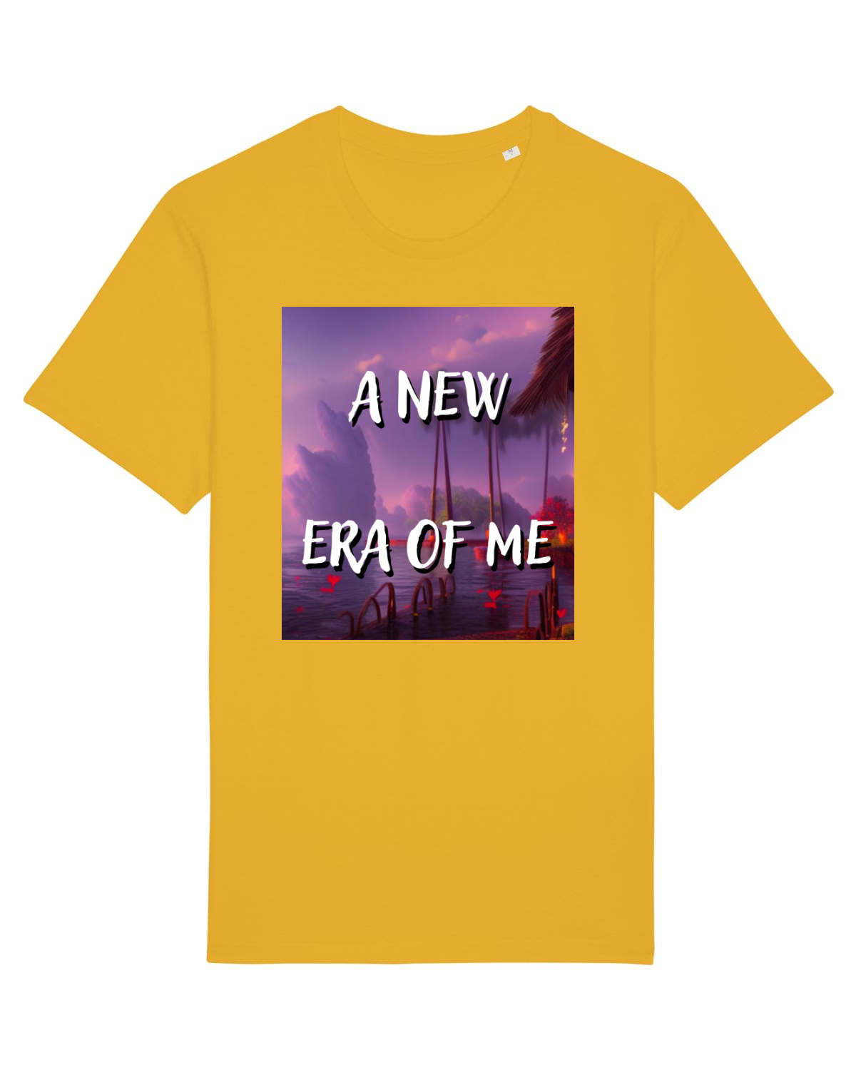 Tricou mânecă scurtă Unisex Rocker Spectra Yellow