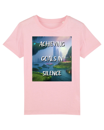 ACHIEVING GOALS IN SILENCE Cotton Pink