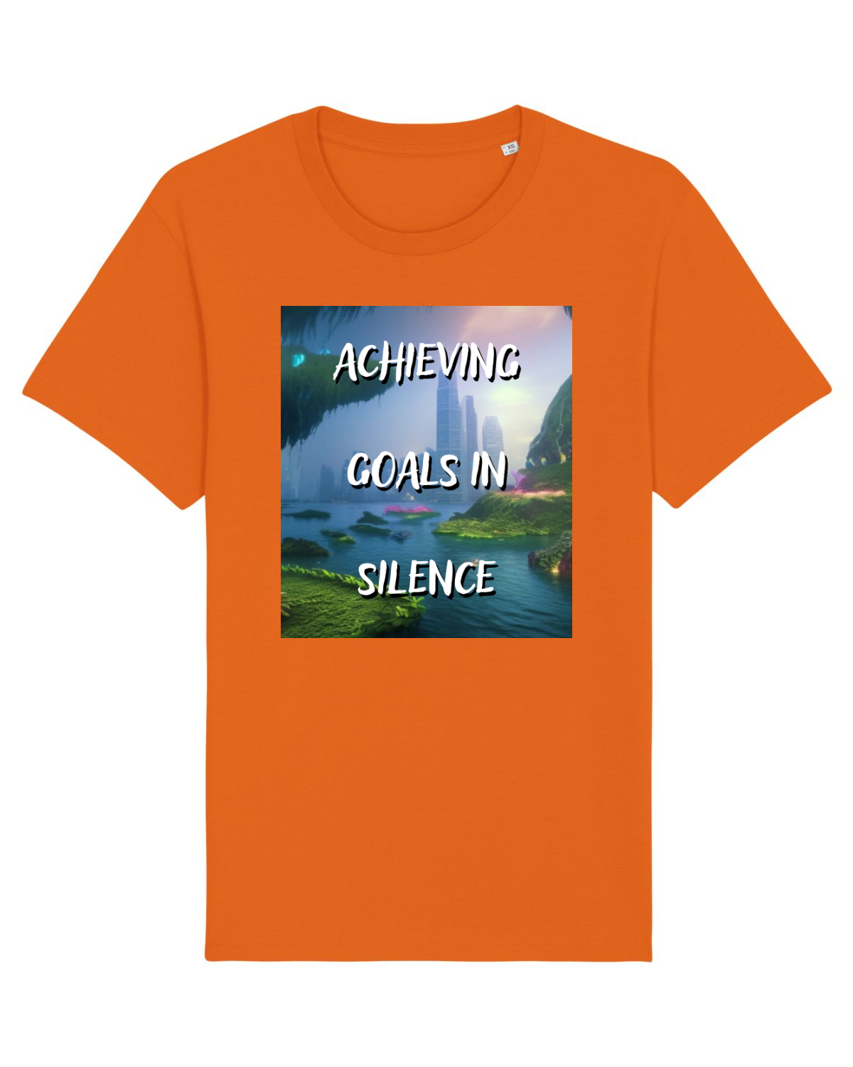 Tricou mânecă scurtă Unisex Rocker Bright Orange