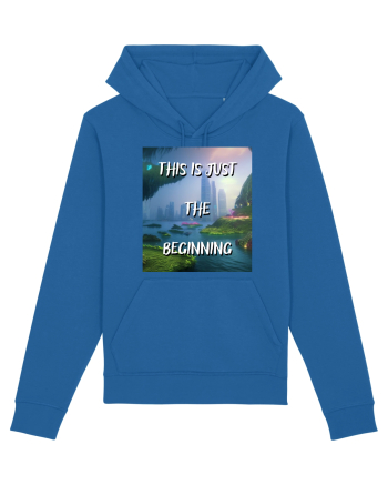 THIS IS JUST THE BEGINNING Royal Blue