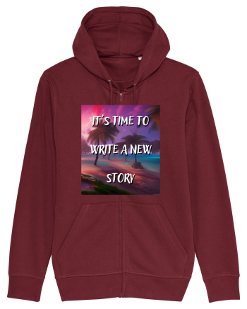 IT S TIME TO WRITE A NEW STORY Burgundy