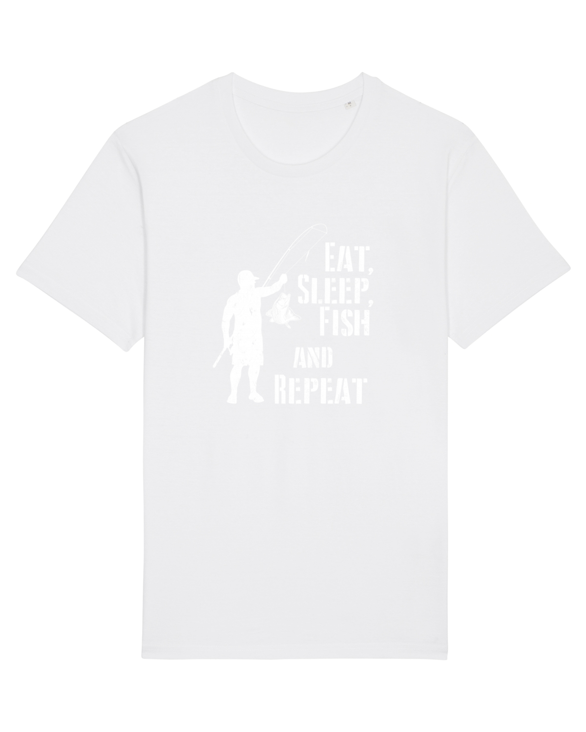 Tricou mânecă scurtă Unisex Rocker White