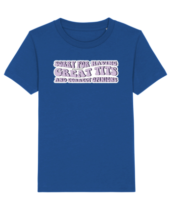 SORRY FOR HAVING GREAT TITS AND CORRECT OPNIONS Majorelle Blue
