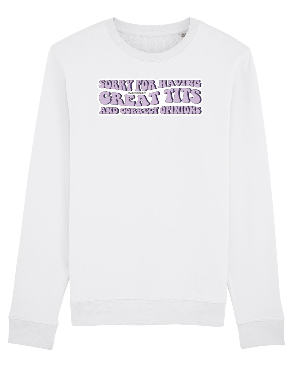 Bluză mânecă lungă Unisex Rise White