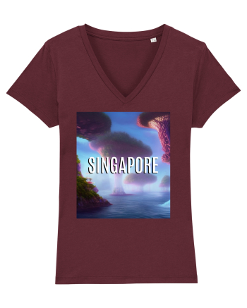 SINGAPORE Burgundy