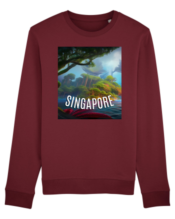 SINGAPORE2 Burgundy