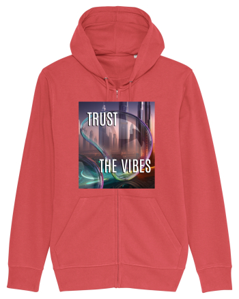 TRUST THE VIBES Carmine Red