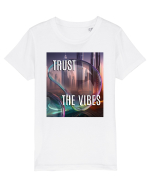 TRUST THE VIBES Tricou mânecă scurtă  Copii Mini Creator