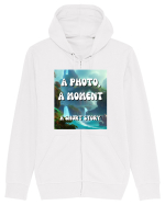 a photo a moment a short story Hanorac cu fermoar Unisex Connector