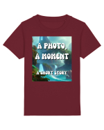 a photo a moment a short story Tricou mânecă scurtă  Copii Mini Creator
