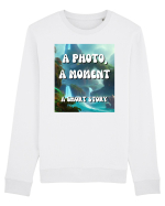 a photo a moment a short story Bluză mânecă lungă Unisex Rise