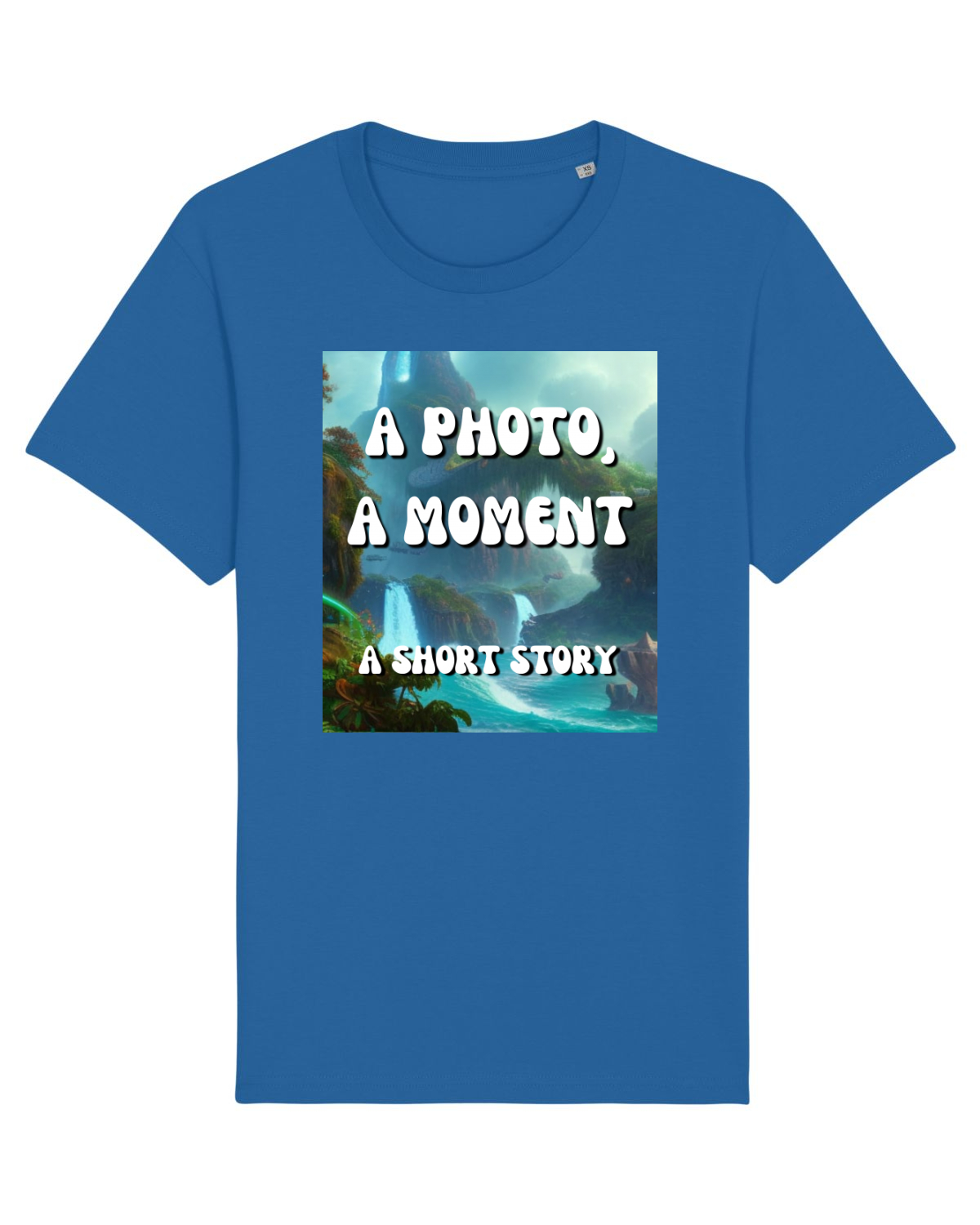 Tricou mânecă scurtă Unisex Rocker Royal Blue