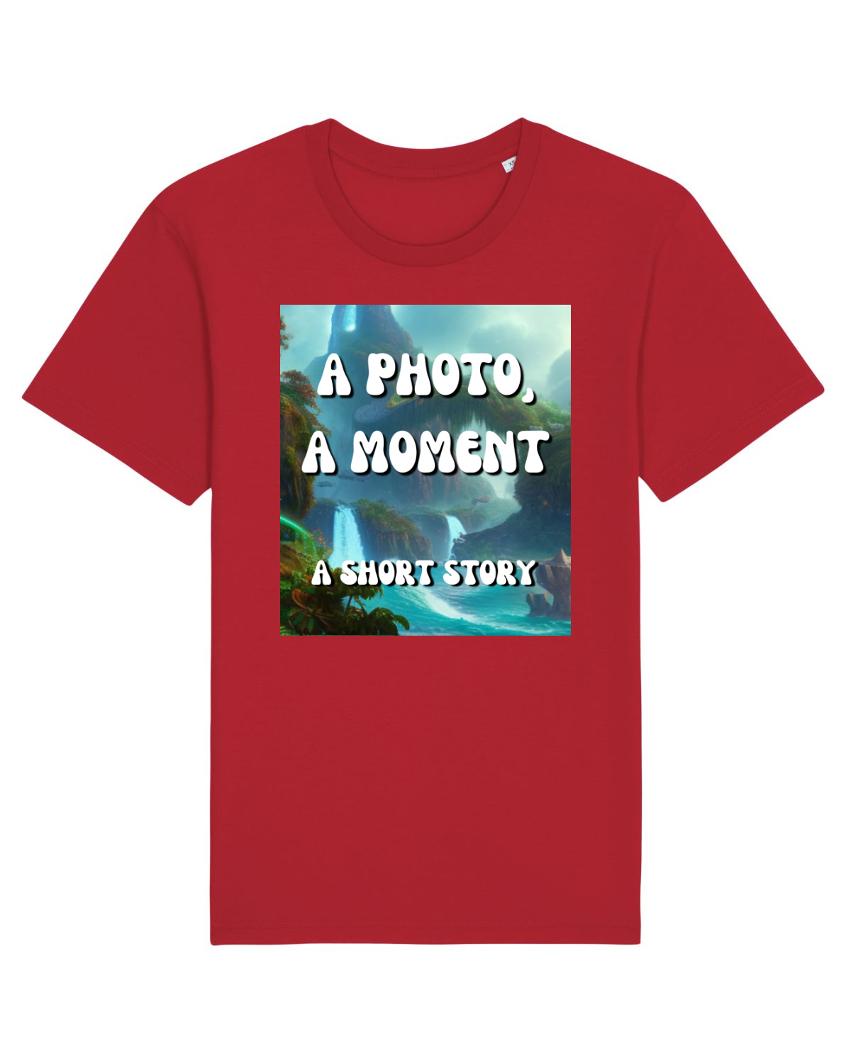 Tricou mânecă scurtă Unisex Rocker Red